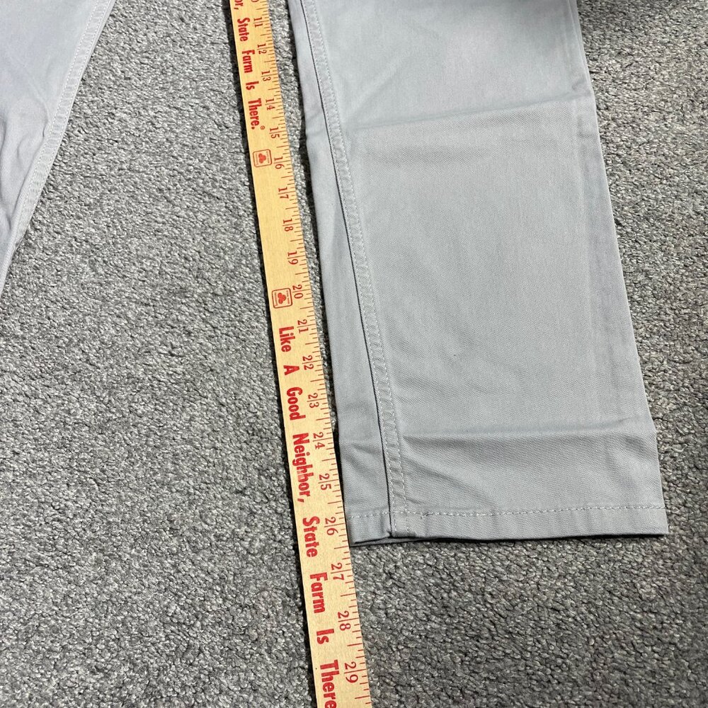 Levi's 502 Tapered Pants, Light Gray, Men's Size 33x30 - Picture 4 of 7